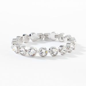 Popular Classic Touchstone Crystal by Swarovski White Ice Bracelet
